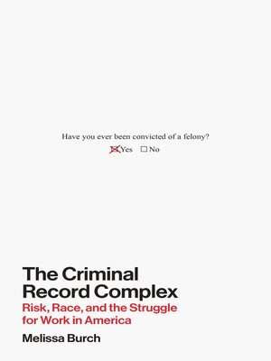 cover image of The Criminal Record Complex